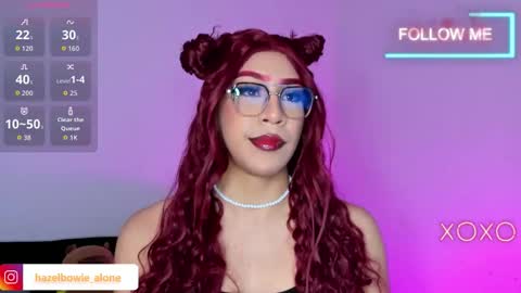 Hazel Bowie online show from December 4, 2:27 am