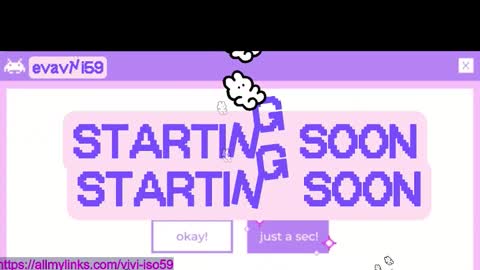 Snapshot of evavivi59 chatting on October 17, 3:32 am Vivi online show from October 17, 3:32 am