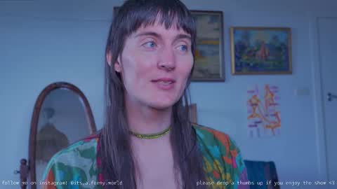 Snapshot of fernydew chatting on March 1, 1:11 am Fern next stream 430pm Monday PST online show from March 1, 1:11 am