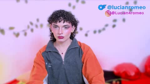 Snapshot of lucianromeo17 chatting on January 3, 7:49 am Lucy or Lucian 3 Come to my social Links3   online show from January 3, 7:49 am