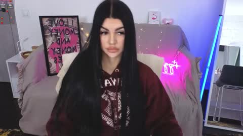 Snapshot of luckyrebel_ chatting on October 8, 8:27 am Monika online show from October 8, 8:27 am