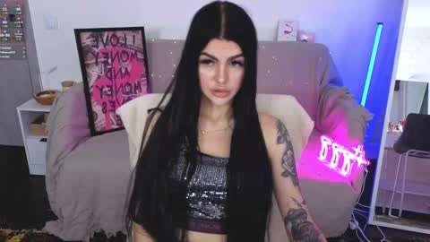 Snapshot of luckyrebel_ chatting on October 12, 8:50 am Monika online show from October 12, 8:50 am