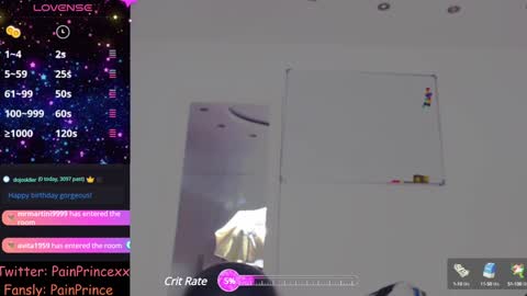 Pain Prince online show from December 17, 5:36 pm