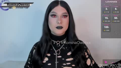 ROMINA OWEN online show from October 22, 7:43 am