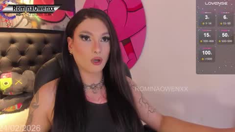 ROMINA OWEN online show from February 24, 7:12 am