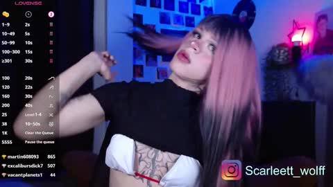 scarlet wolfindependient model online show from November 17, 8:36 am