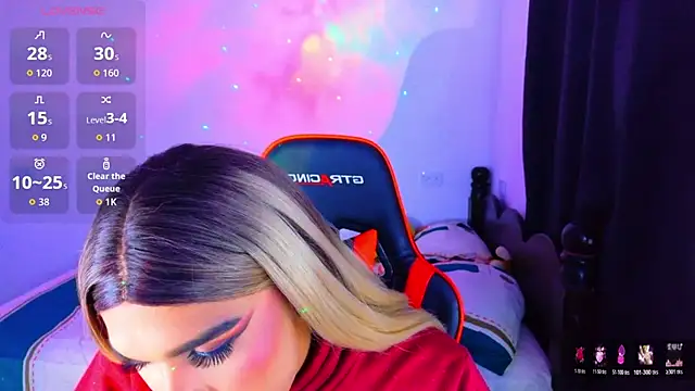 AllisonsweetZ online show from April 16, 7:14 pm