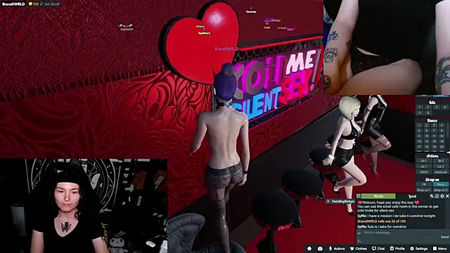 BrandiWRLD 999 online show from September 14, 8:02 pm