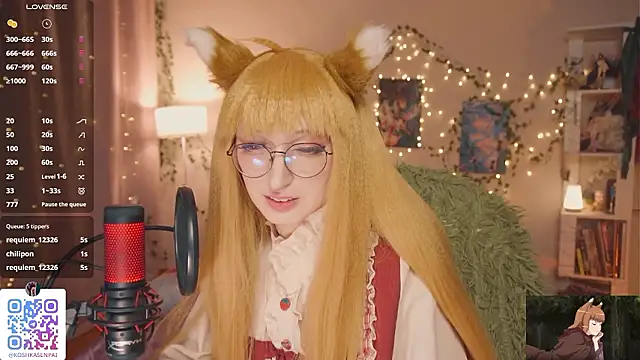 koshkasenpai online show from March 12, 6:29 am