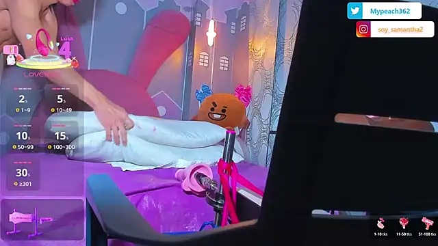 sweetiepeach  online show from November 7, 4:01 am