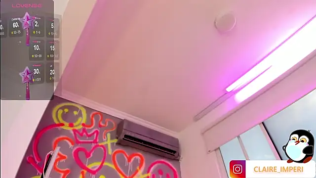 CLAIRE EMPIRE online show from November 7, 10:21 pm