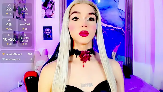 blonde queen- online show from May 19, 1:56 am