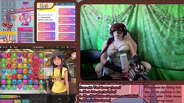 DirtyLilRatty online show from May 27, 1:14 am