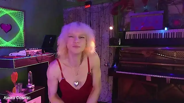 Snapshot of Alexa_Cosmic chatting on September 27, 1:14 am Alexa Cosmic online show from September 27, 1:14 am